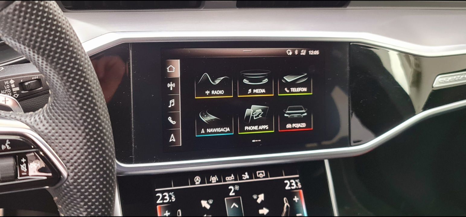 Polski język menu audi konwersja MH2P MS2P MIB A4 A5 A6 A7 Q5 Q7 Etron