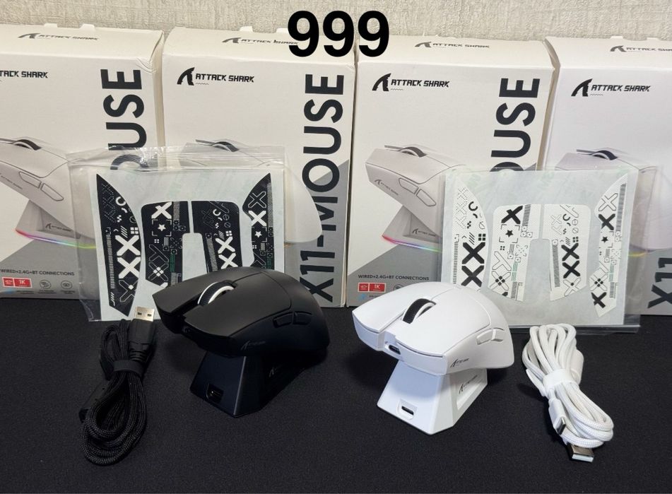 Гарантія‼️ Attack Shark x3 x6 x11 r1 ігрова бездротова миша
