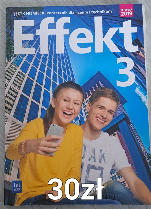 Podręcznik  Effekt 3 do języka niemieckiego do szkół ponadpodstawowych