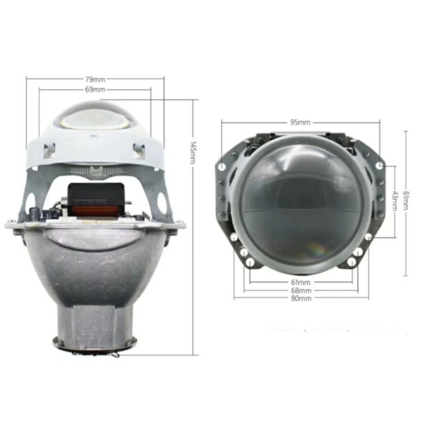 Soczewki 3.0 H7 D2S Hella 3R Bi-Xenon Bi-Halogen do Regeneracji Reflektorów