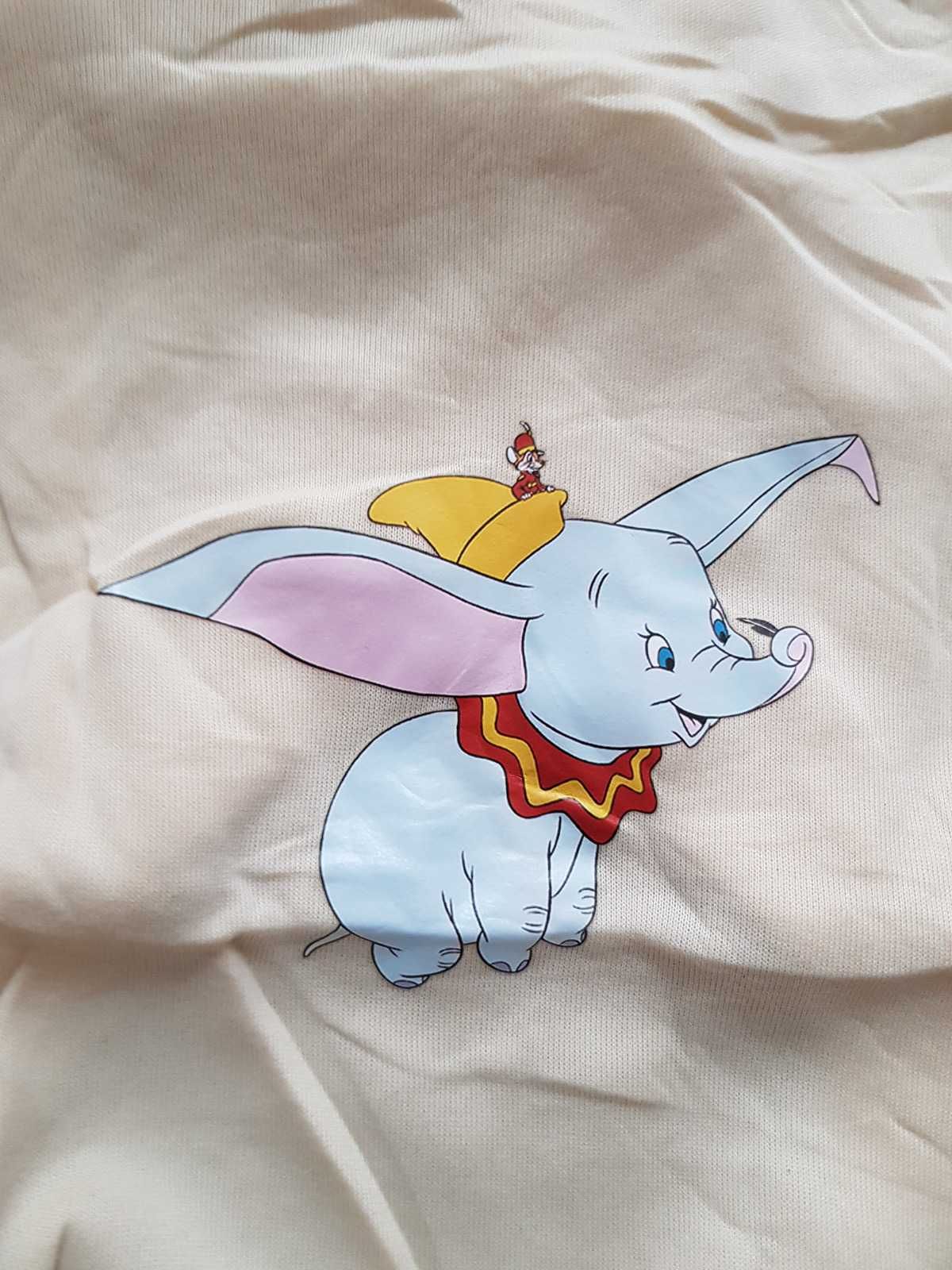 Beżowa bluza z kapturem dla psa słonik Dumbo Disney XXL ubranko