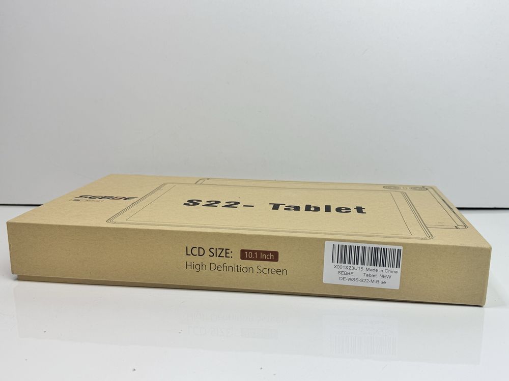 Планшет 5G 10.1" Sebbe S22 12/128Gb 8 ядер 6000 mAh Android 13 Синій
