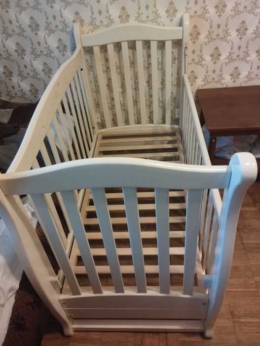 Детская кроватка "СОНЯ" ЛД-15 Veres + игрушки в подарок