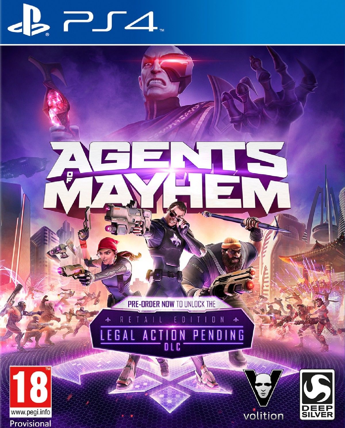 Agents of Mayhem Day One PL PS4 Uniblo Łódź