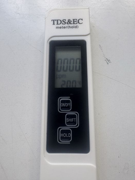 Testador digital qualidade da água