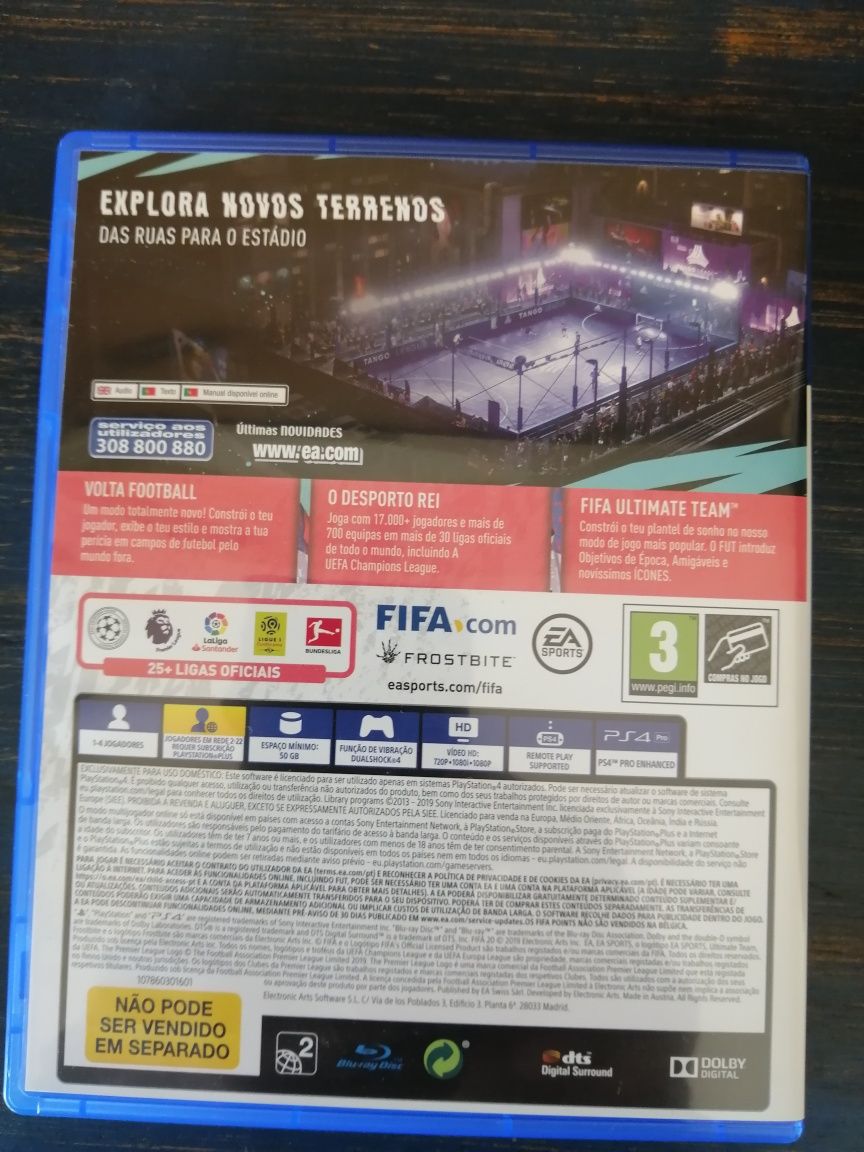 Fifa20 - jogo para PS4 e PS5