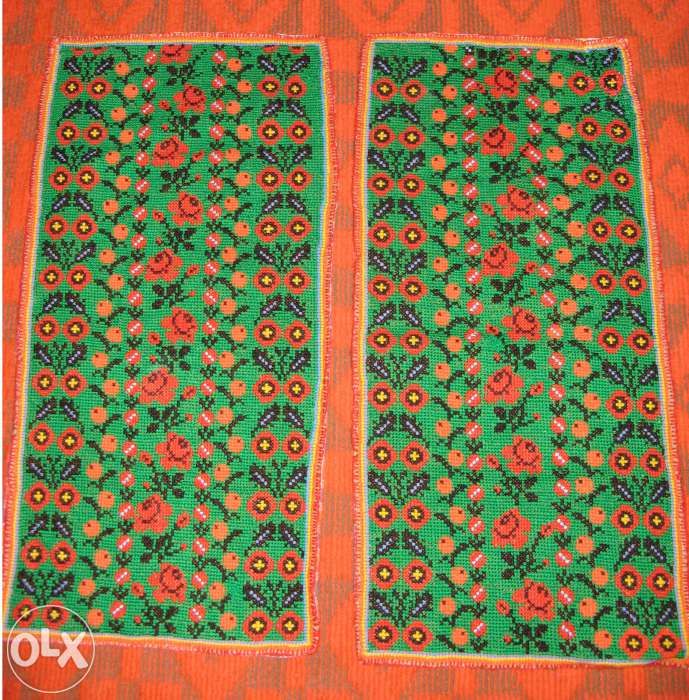 Ковер вышитый крестиком