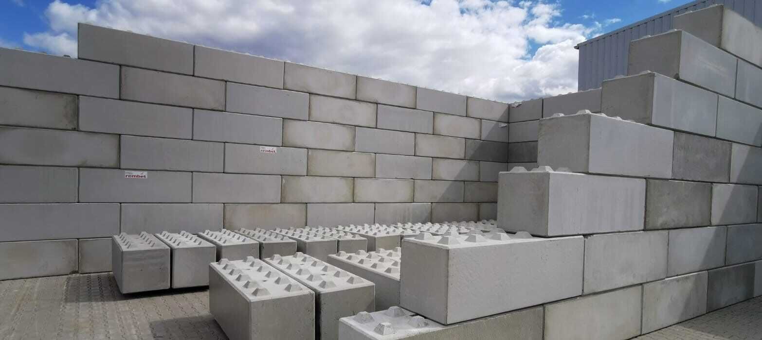 Blok betonowy typu LEGO Kraków