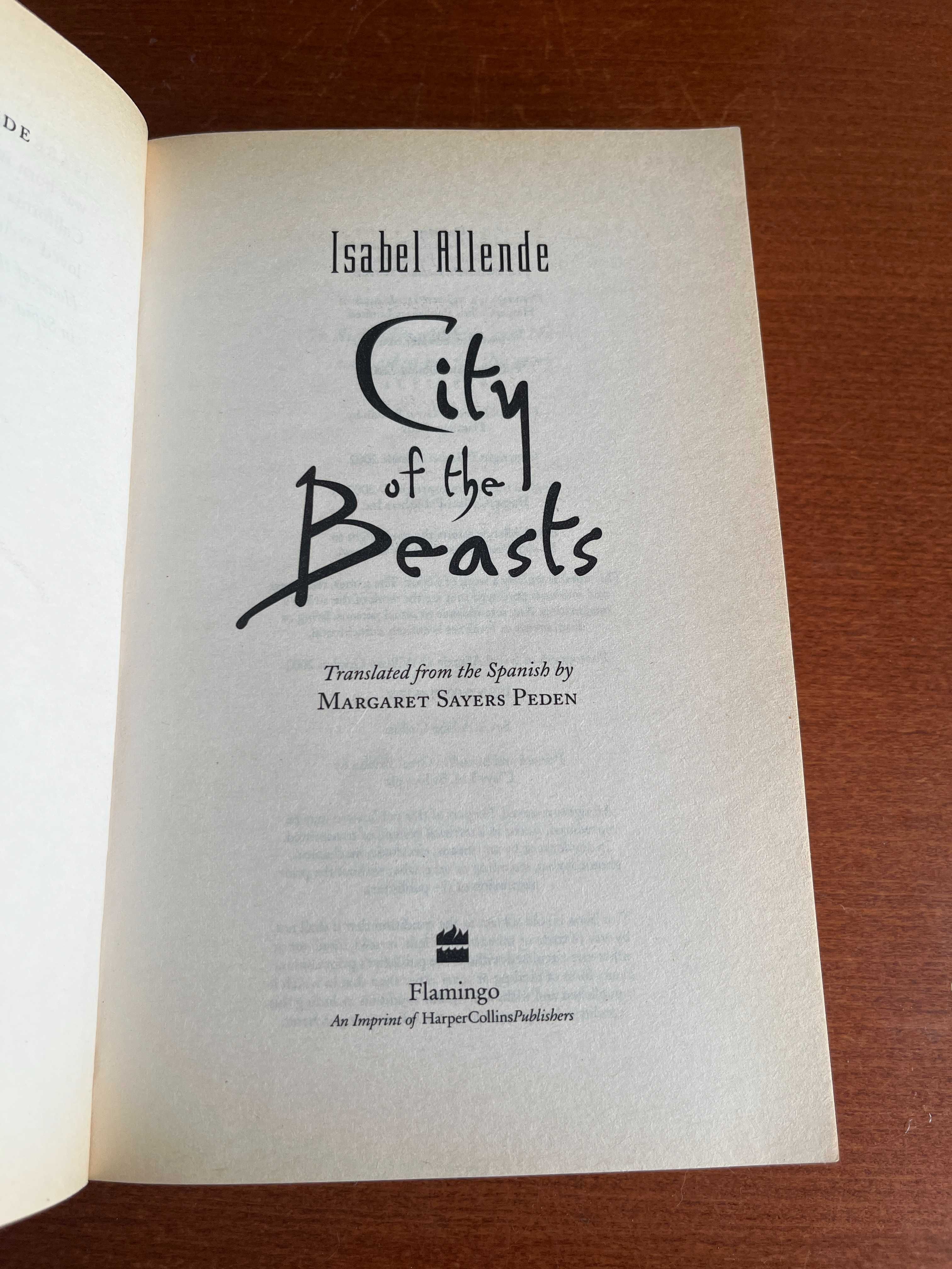 City Of The Beasts de Isabel Allende (Inglês)