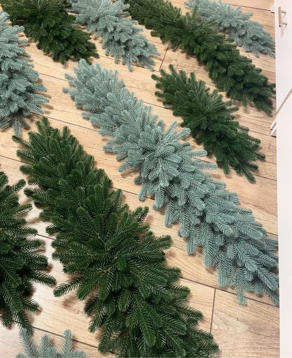 РІЗНІ БАГАТО ВИДІВ ТА ТОВЩИН гірлянди на камін комод підвікання ялинка