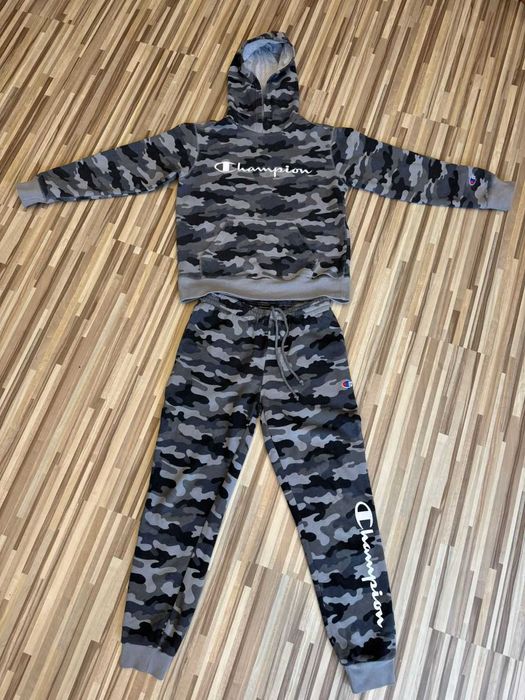Спортивний костюм на хлопчика Champion Fleece Printed Hoodie на флісі