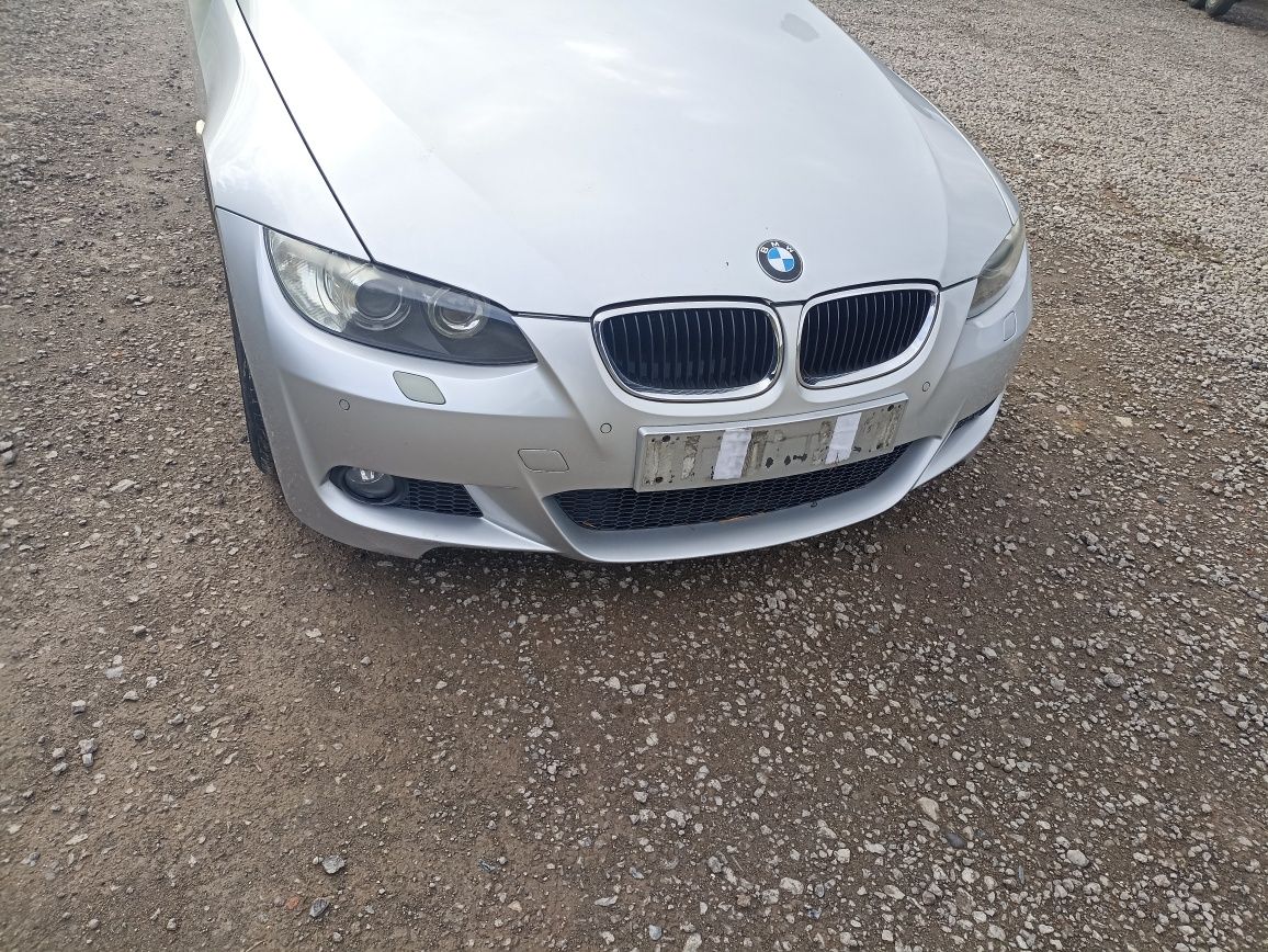 Przód kompletny BMW e92 coupe maska zderzak lampy Mpakiet 354/7 titans