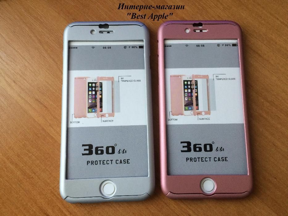 360 Full Cover Чехол (Protect Case) для Iphone 6/6S