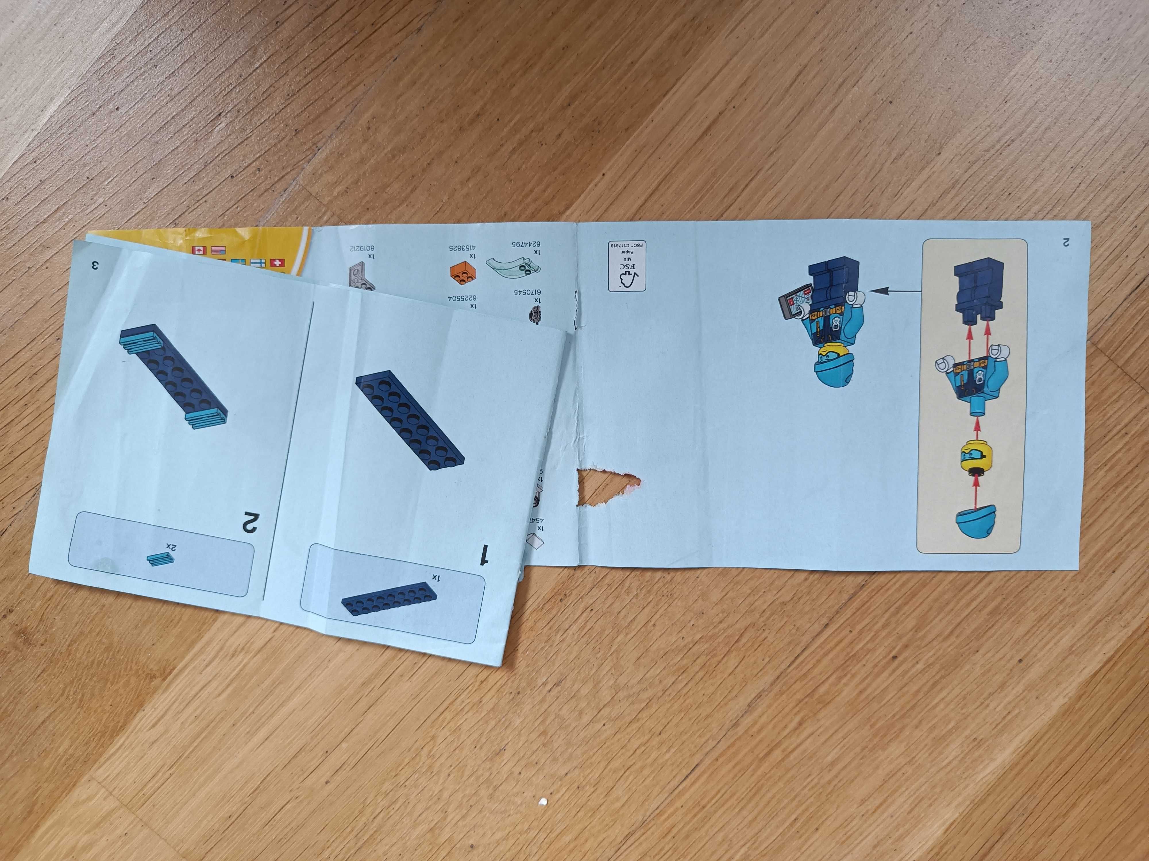 Instrukcja LEGO 60190 Arktyczny ślizgacz