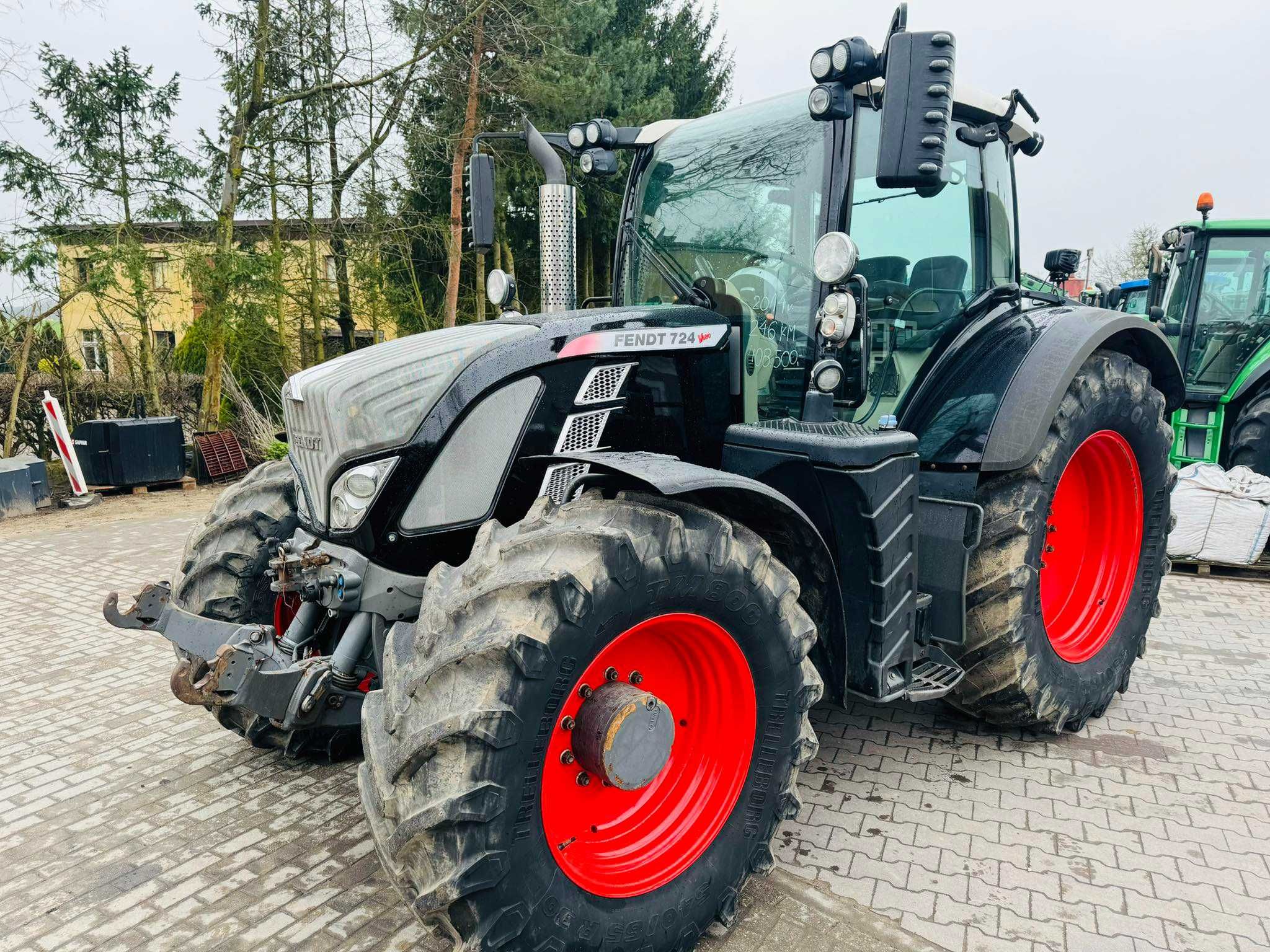 Fendt 724 Vario Profi Plus BLACK BEAUTY, 2014 rok, GPS, 55 km/h PIĘKNY