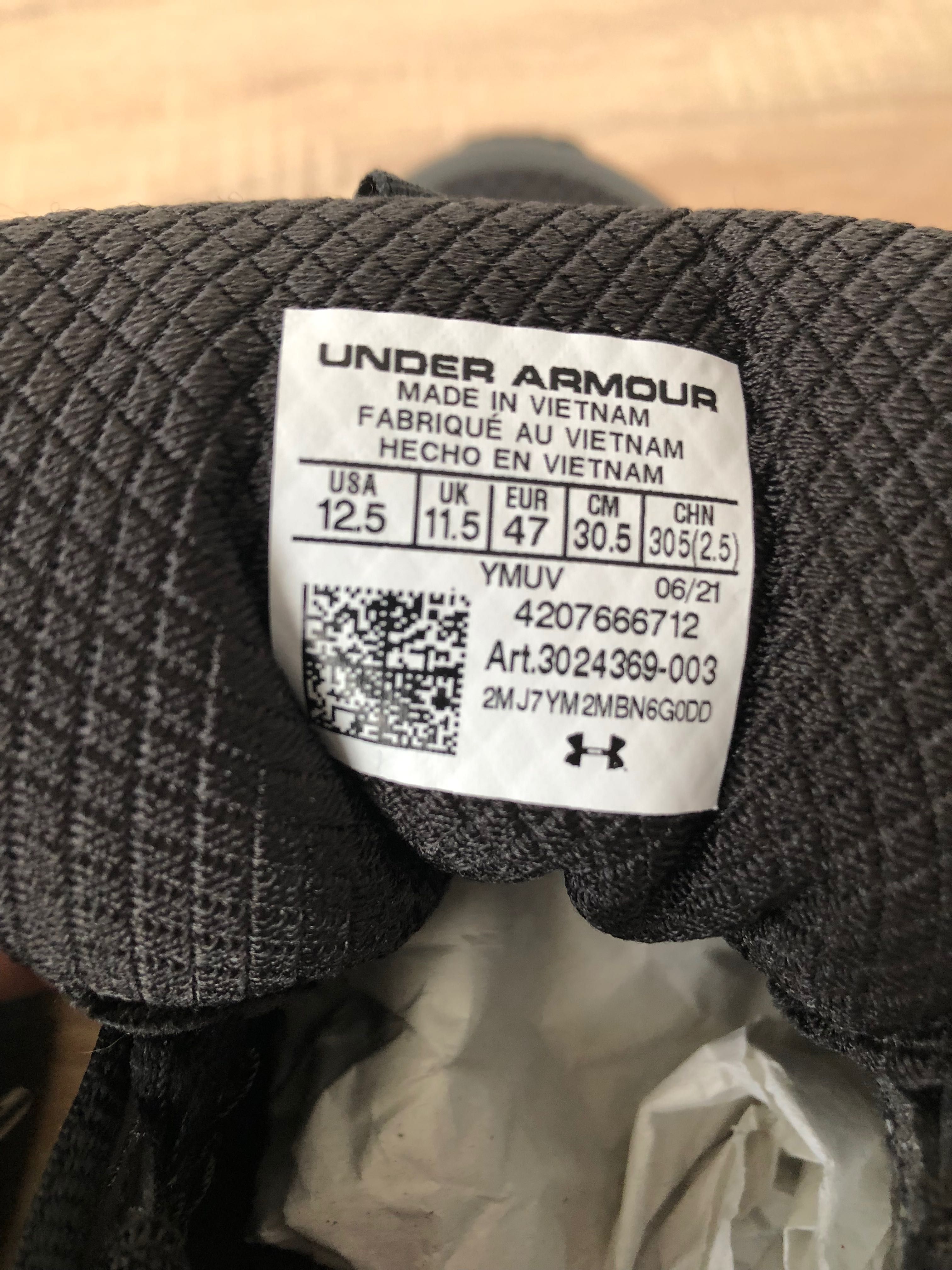 НОВІ Кросівки чоловічі Under Armour 47 р. , 2999 грн.