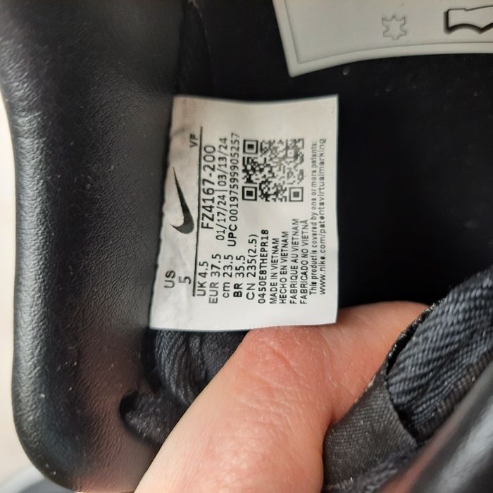 Кросівки Nike Air Force 1 Low Qs Sneaker Black FZ4167-200