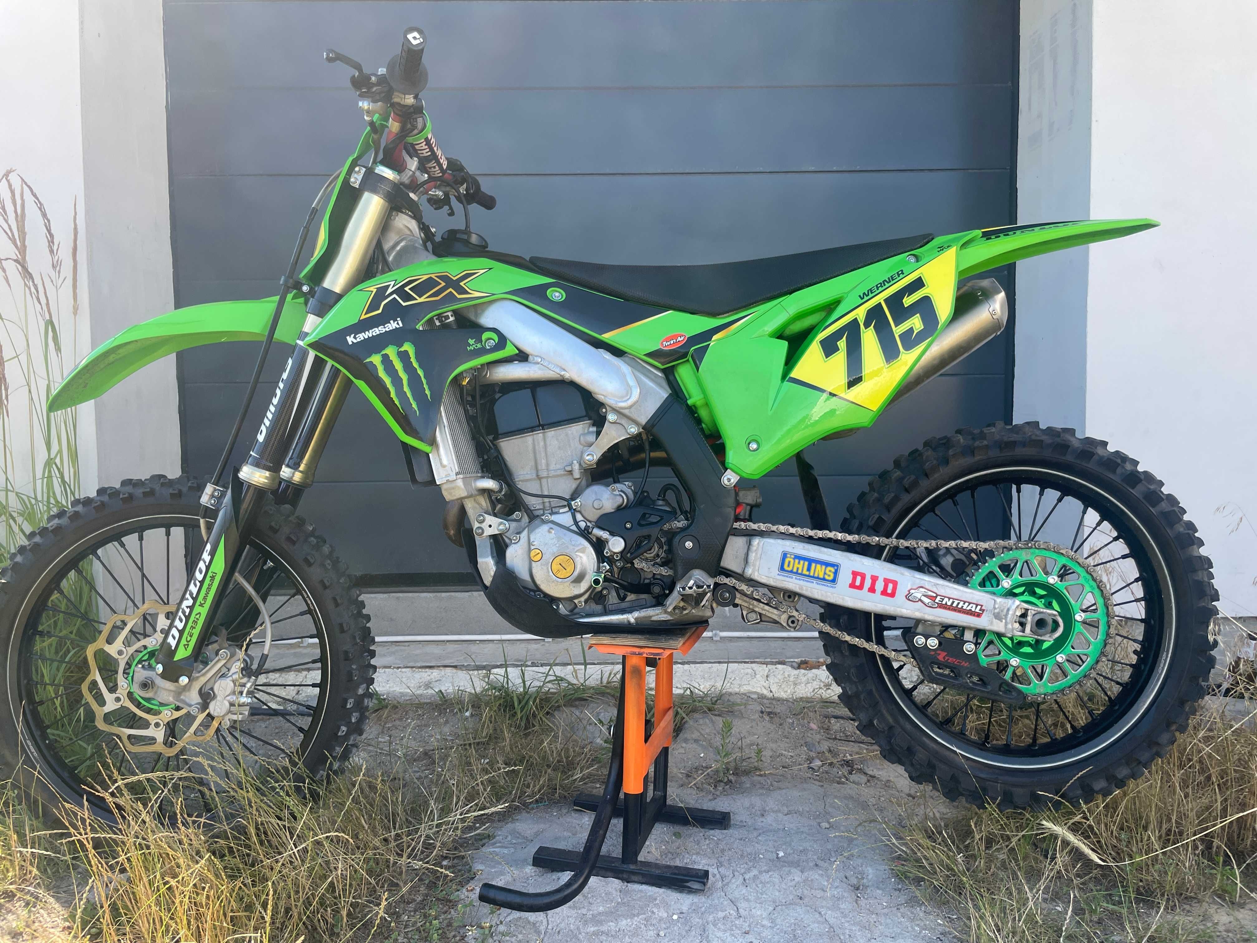 Kawasaki KXF450 KXF-450 KX450F rok 2021 cross enduro zamiana offroad