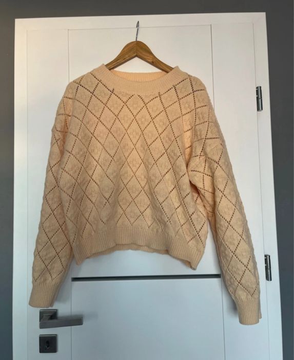 sweter XXL 2XL 44 damski sweterek pleciony butik