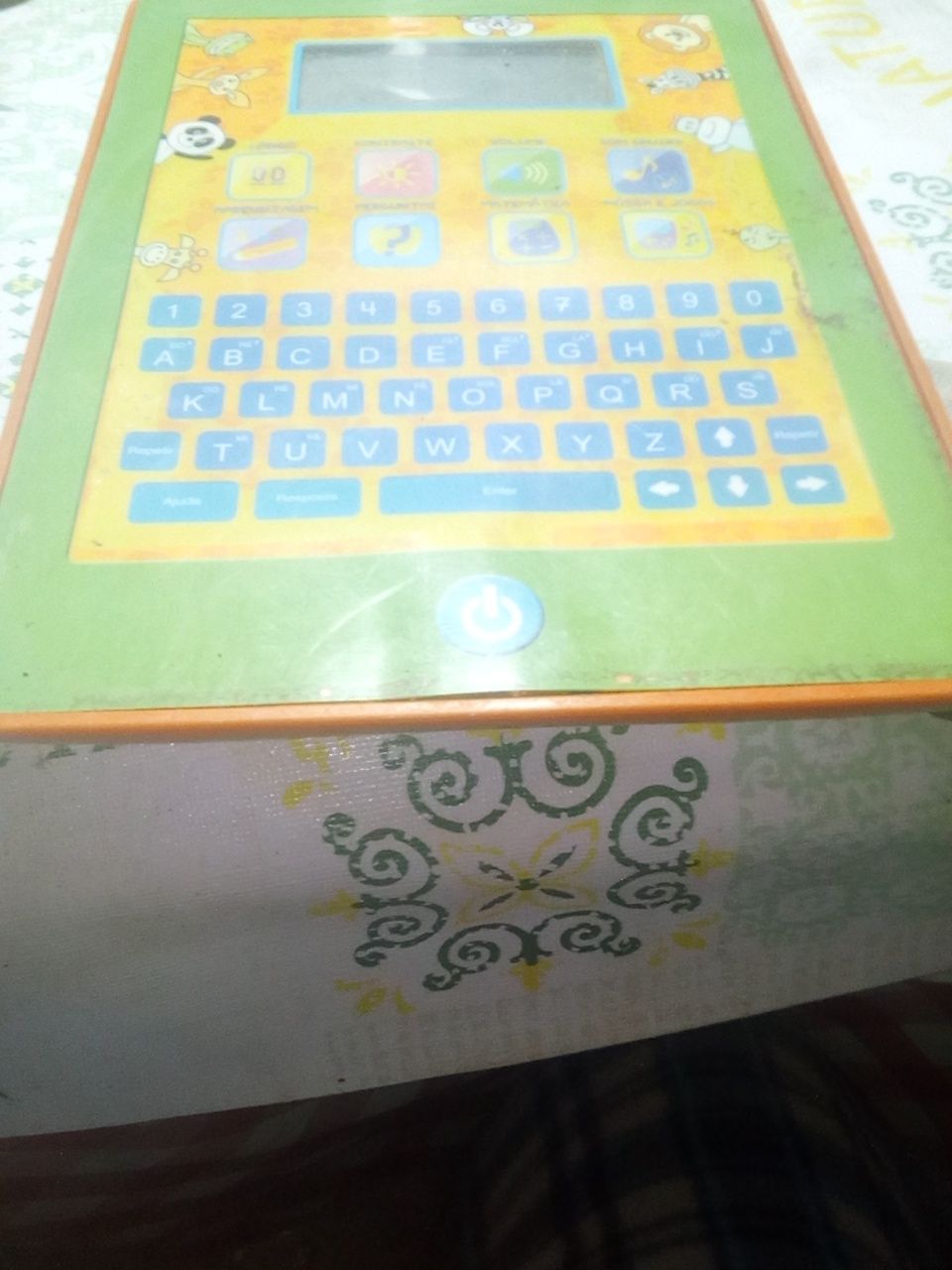 Tablet infantil do Panda