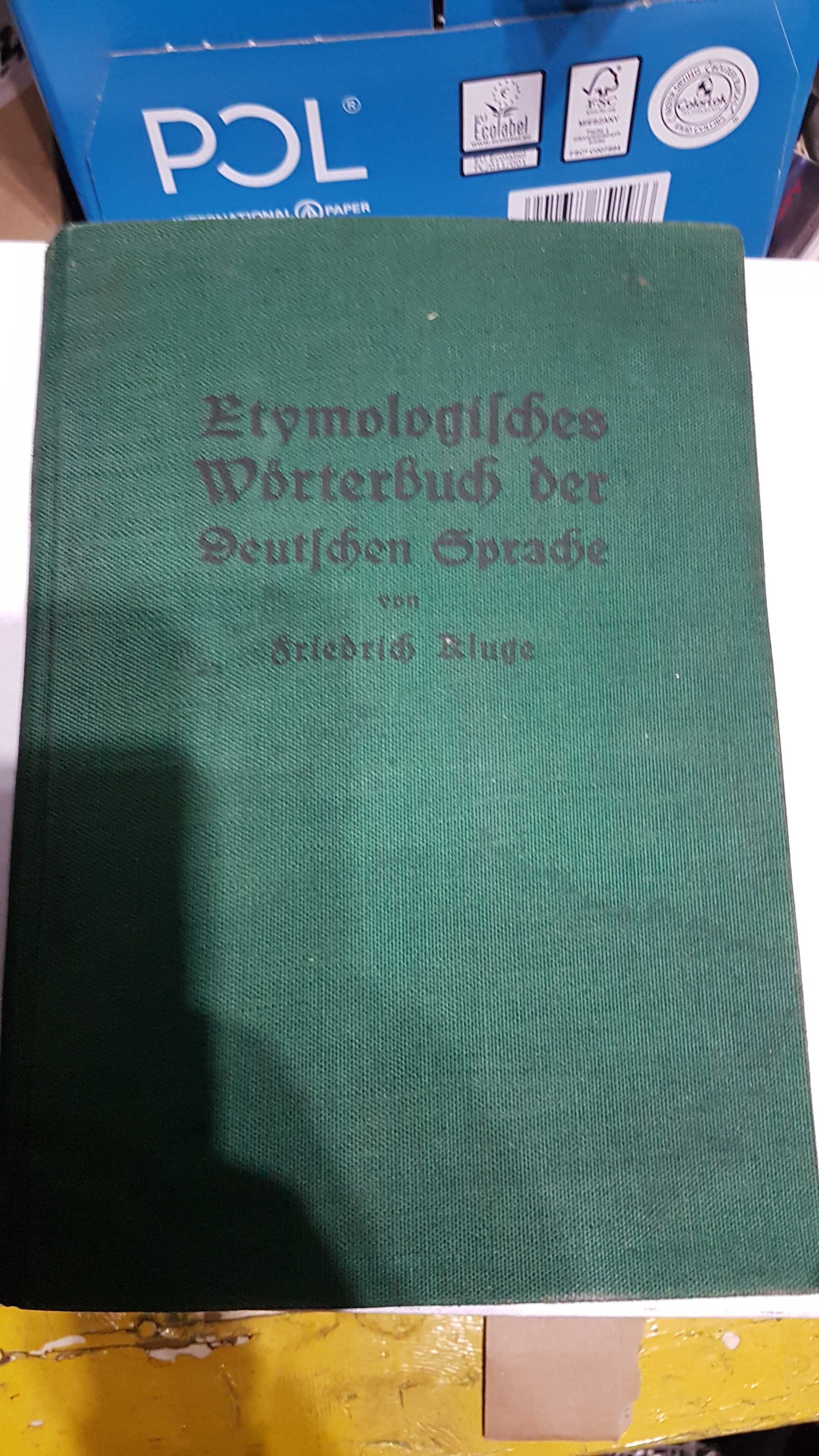 Stara etymologia niemiecka Friedrich Kluge