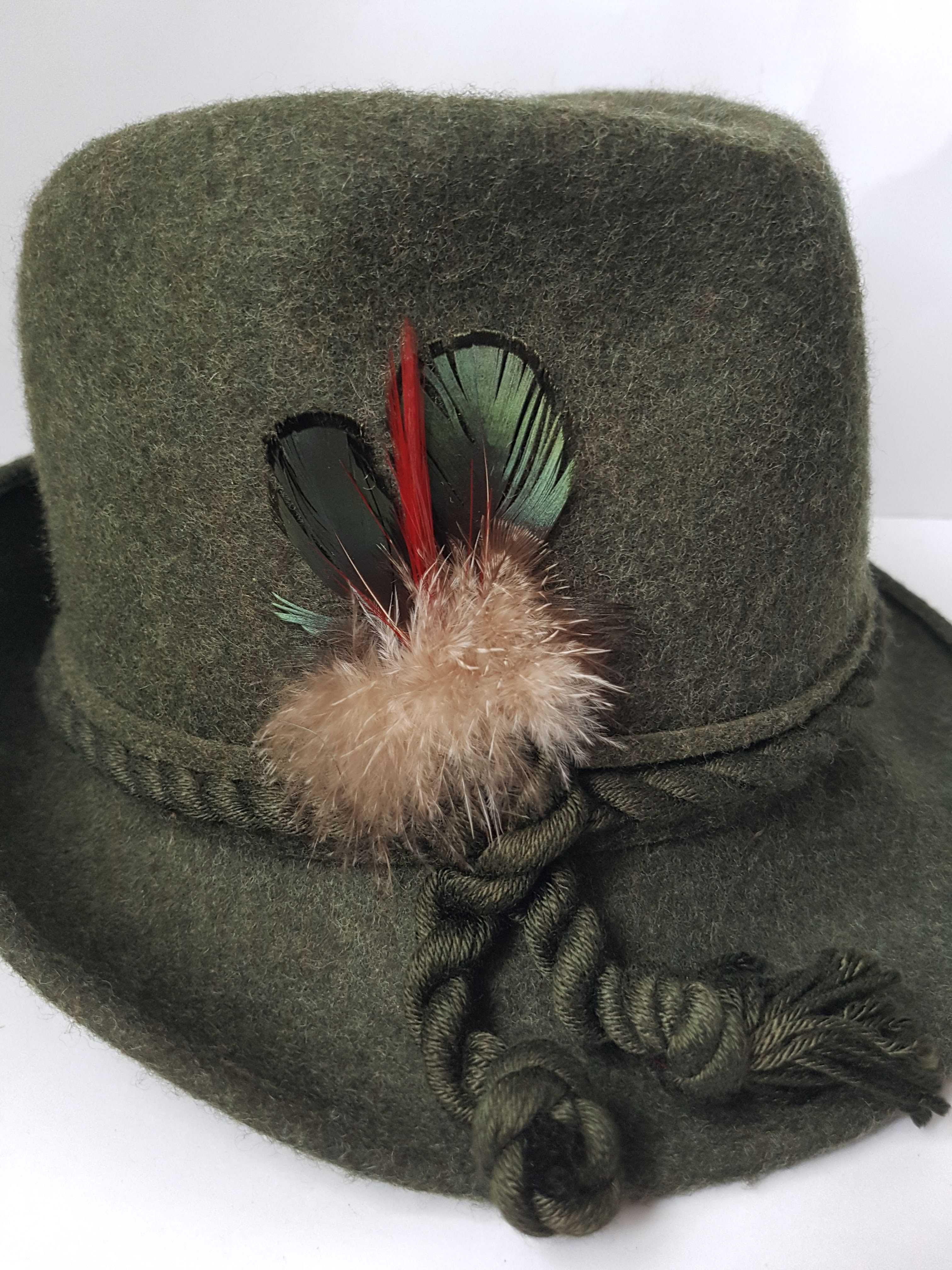 Австрійський альпійський капелюх, шерсть, Тіроль, (54см)