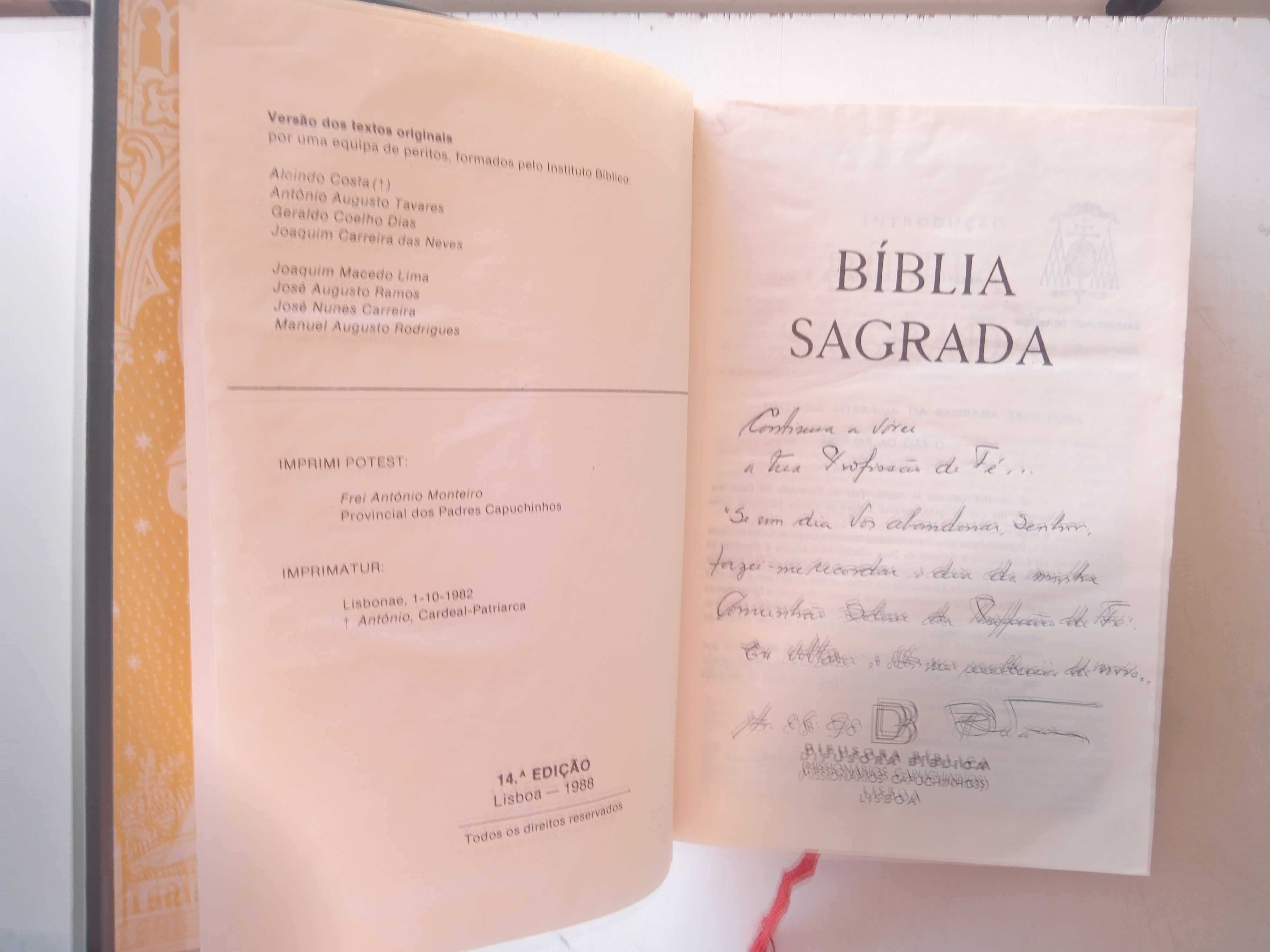 A Bíblia Sagrada - - - - - Livro
