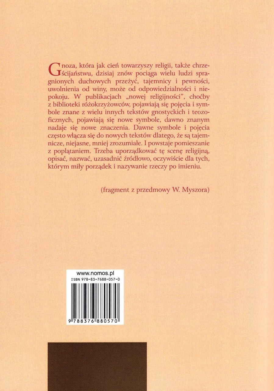 GNOZA Kurt RUDOLPH gnostycyzm duchowość antropozofia historia religii