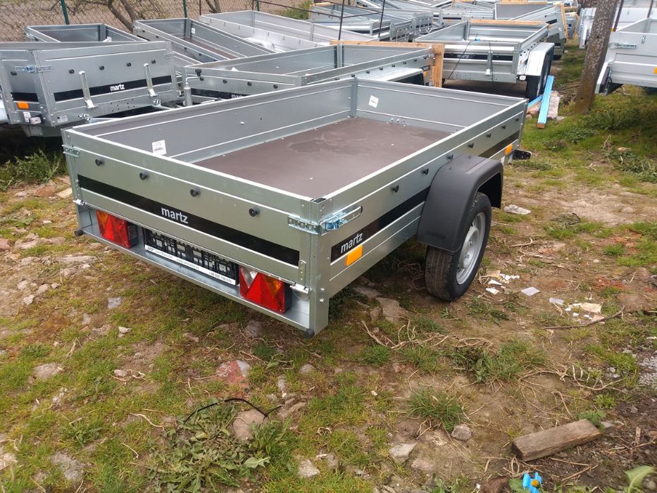 Przyczepa samochodowa Martz Basic 264x126 1 oś przyczepka przyczepki