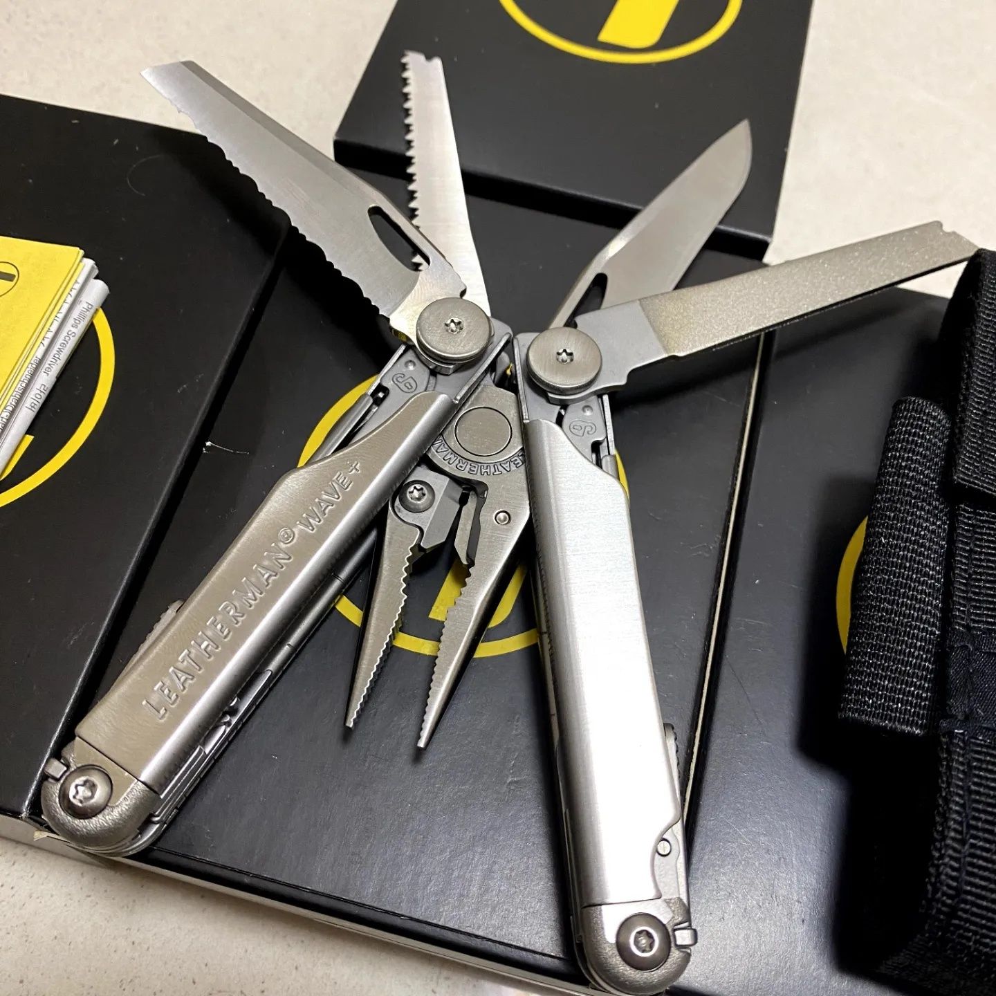 Мультитул leatherman wave+ plus