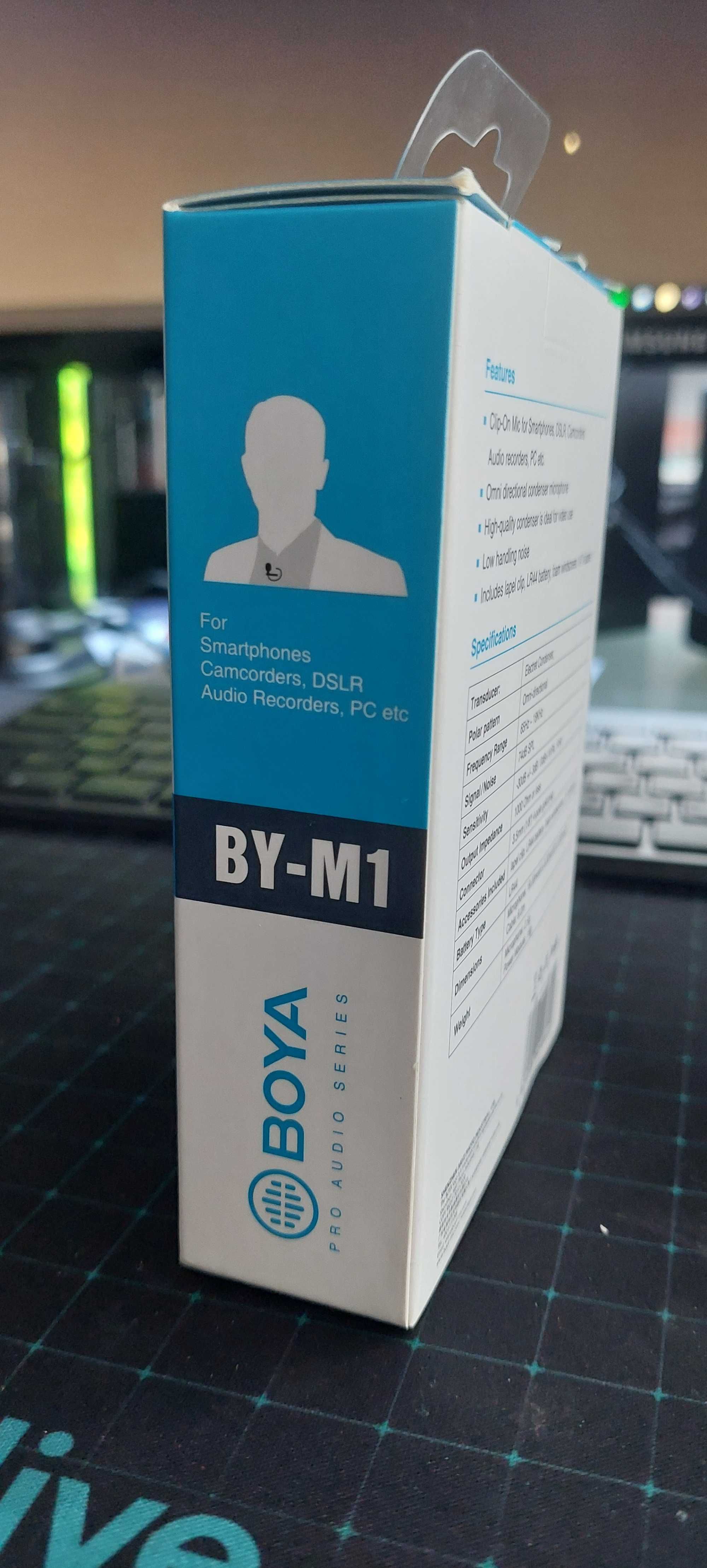 Boya by-m1 MICROFONE LAPELA (novo)