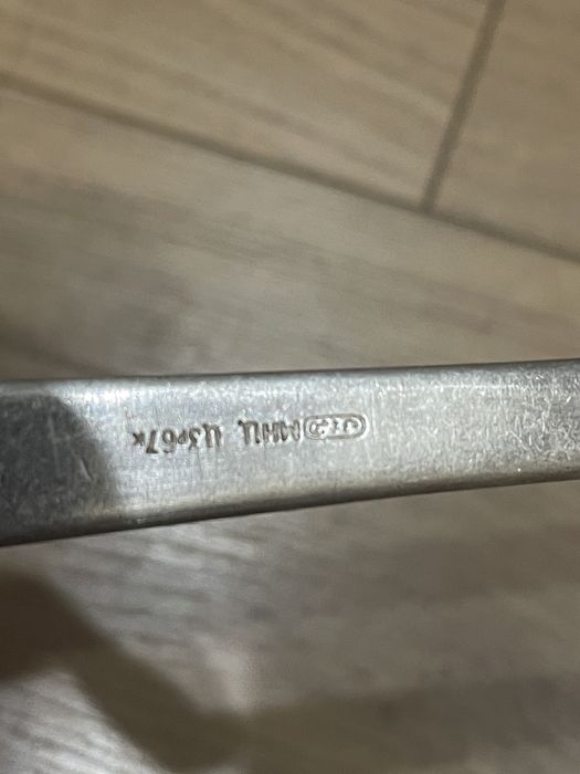 Великий половник мельхіор