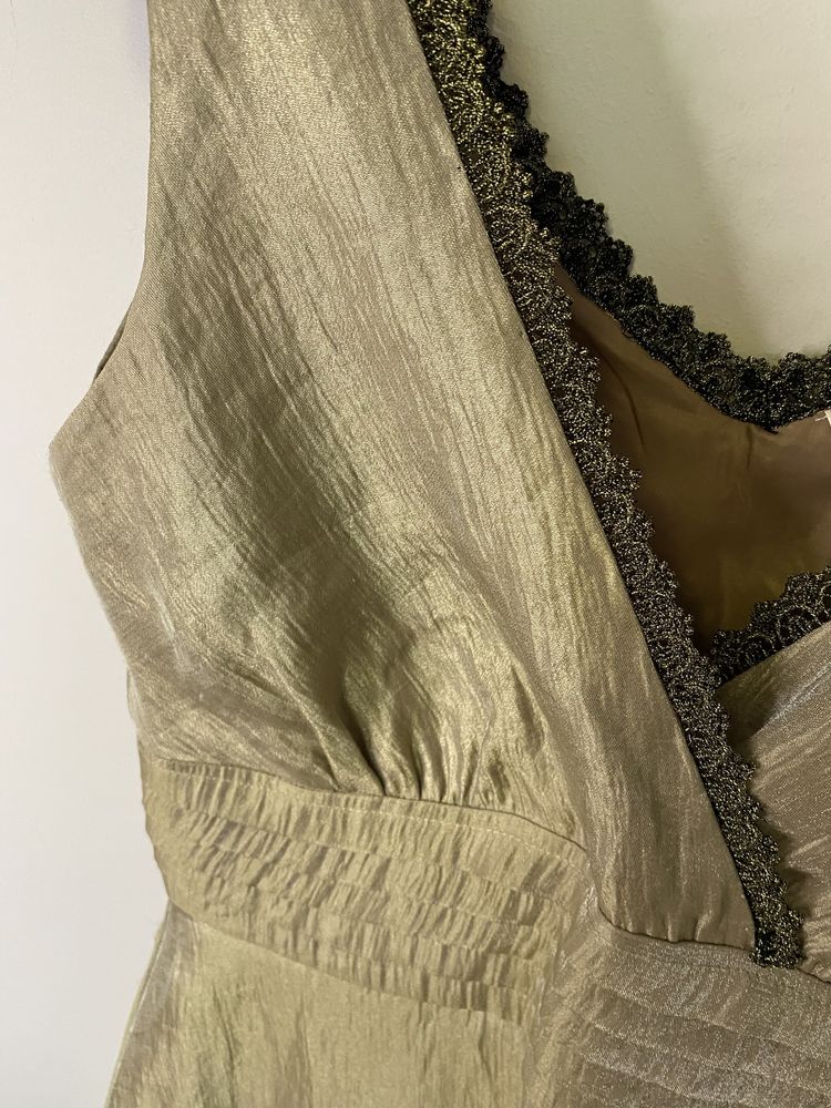 Sukienka damska oliwkowa, rozmiar 36, Orsay