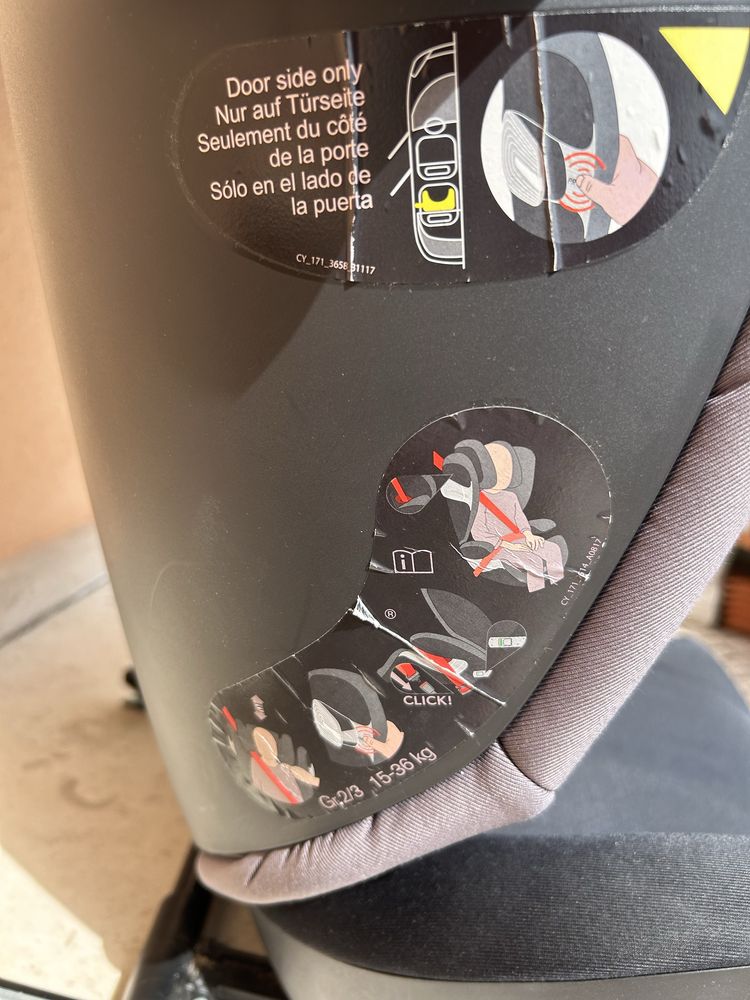 Cafeira auto com isofix