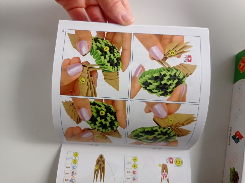 Zestaw kreatywny origami