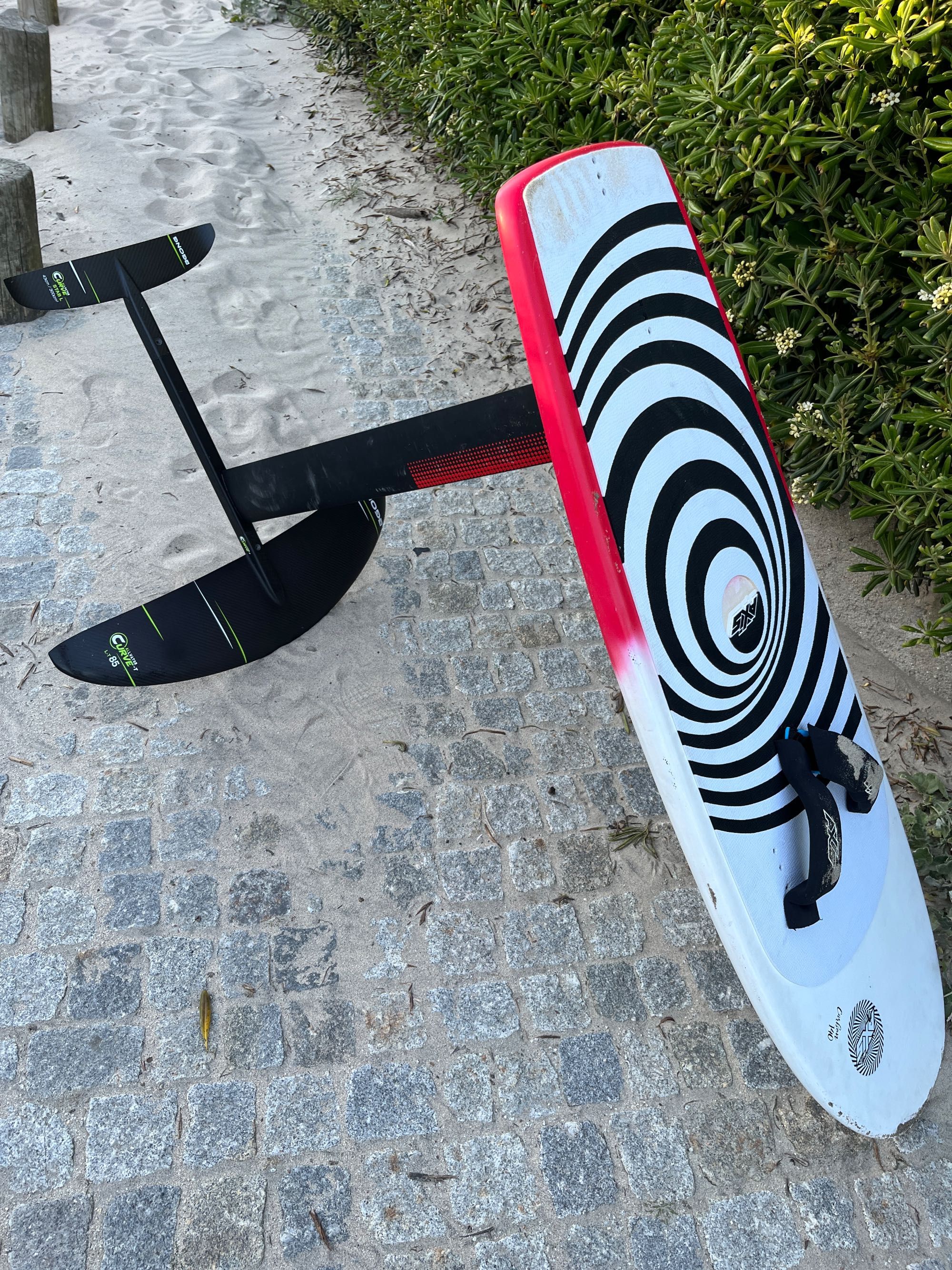 Prancha carbono kitesurf surf foil Axis ride 140 30 L