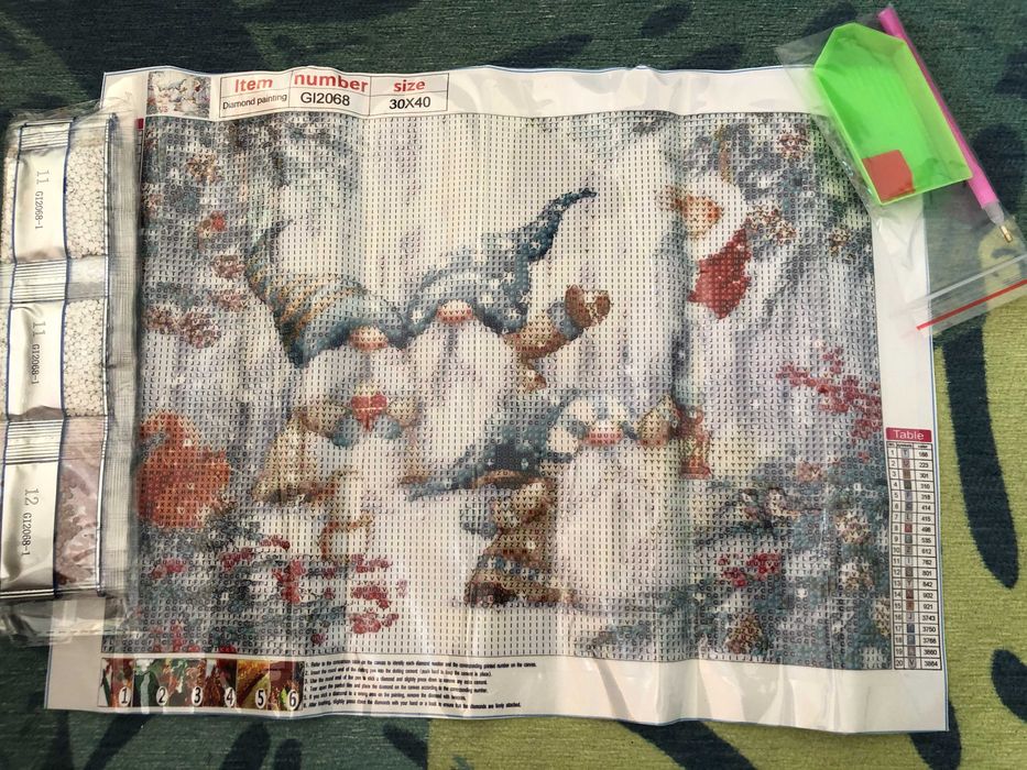 Kit diamond painting novo