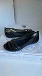 Gumowe czarne sandały crocs isabella huarache W7 (37/38)