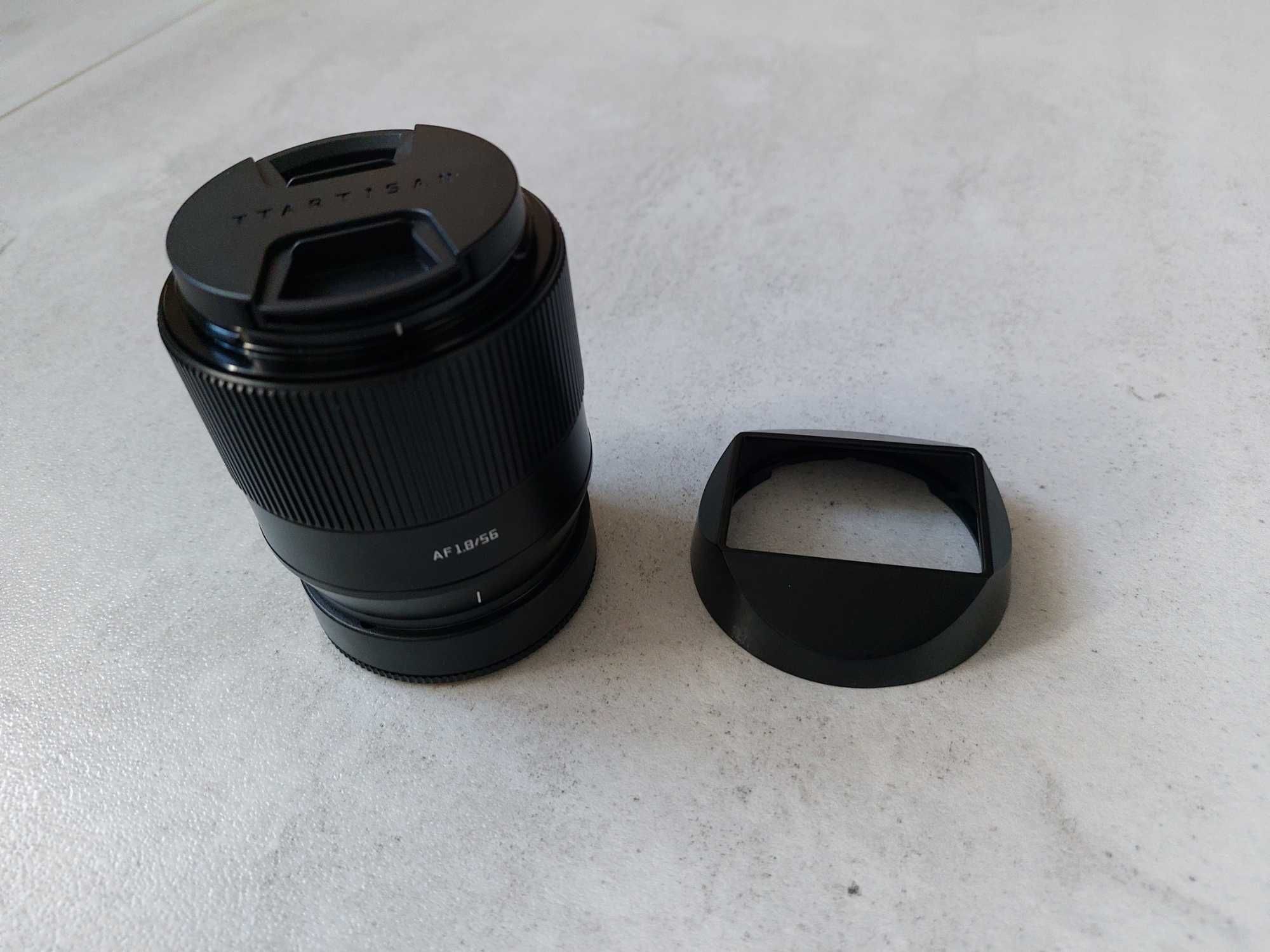 Aparat sony a6000 obiektyw TTArtisan AF 56mm F1.8 Sony E