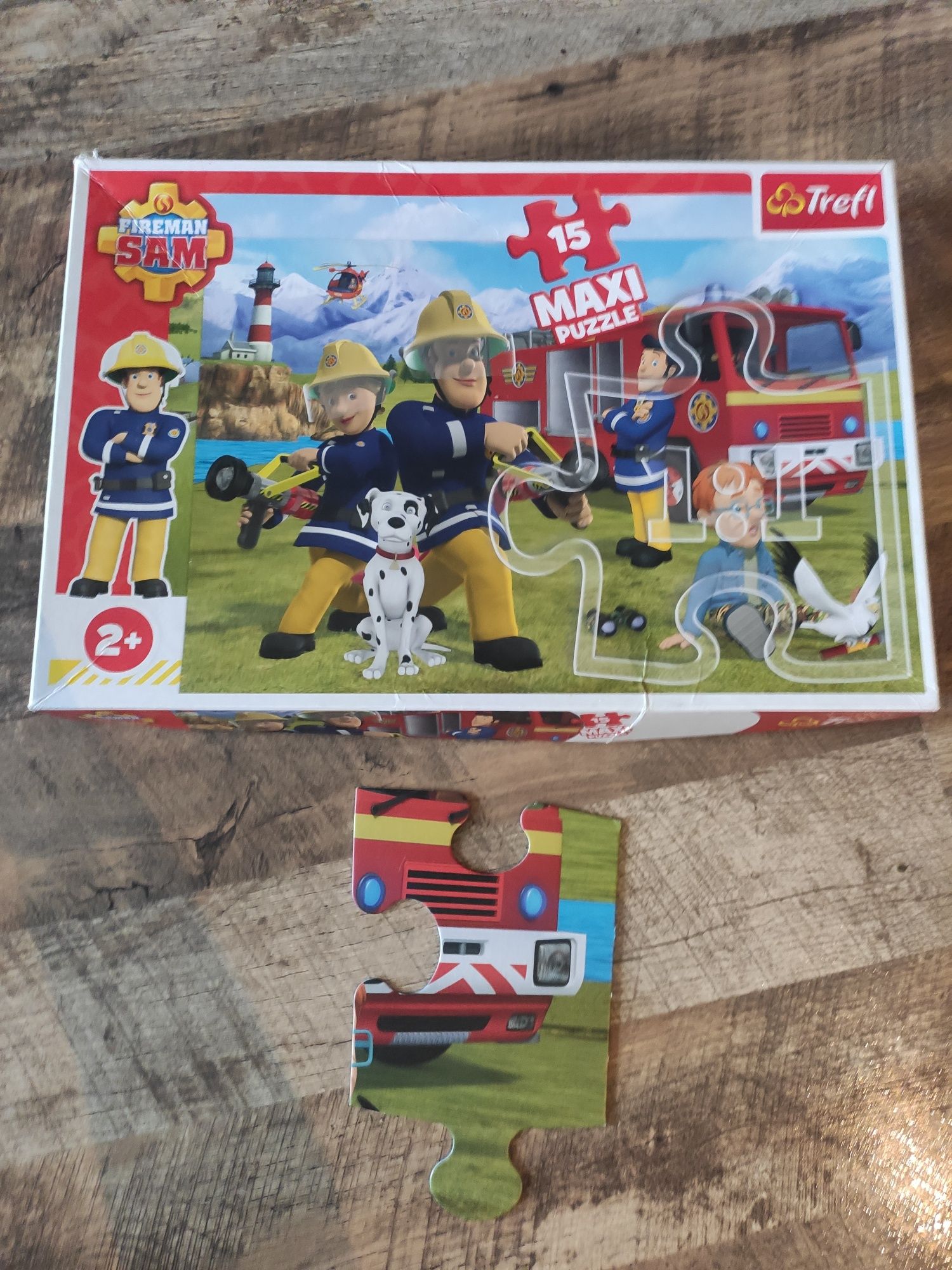 Puzzle Strażak Sam 2+