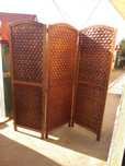 Lote de 2 Biombos