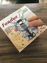 Zestaw do fondue stał nierdzewna indukcja jak nowy