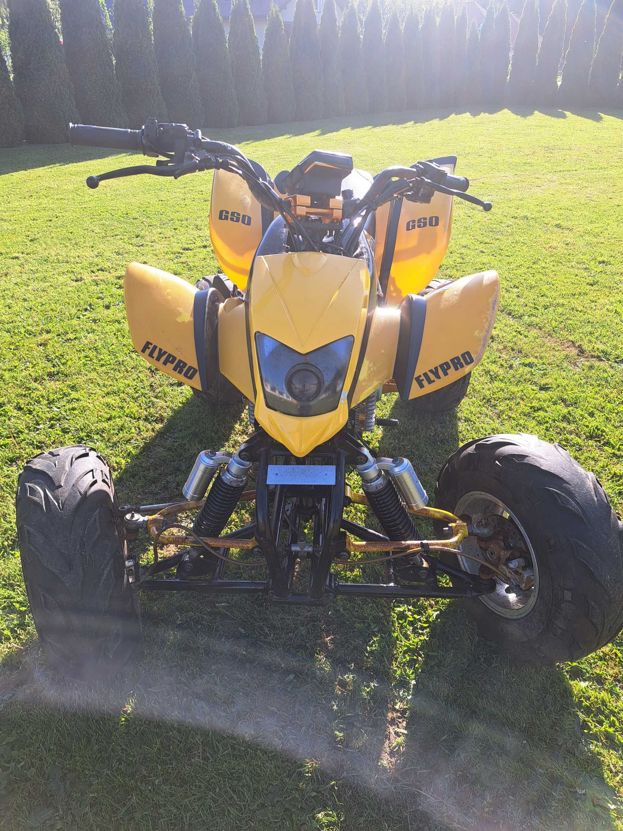 Quad BASHAN BS 200 Manual Ciecz