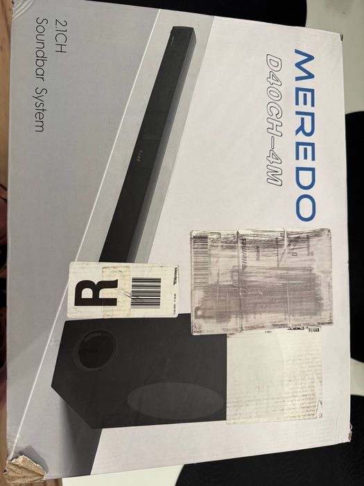 Soundbar z subwooferem.  Meredo