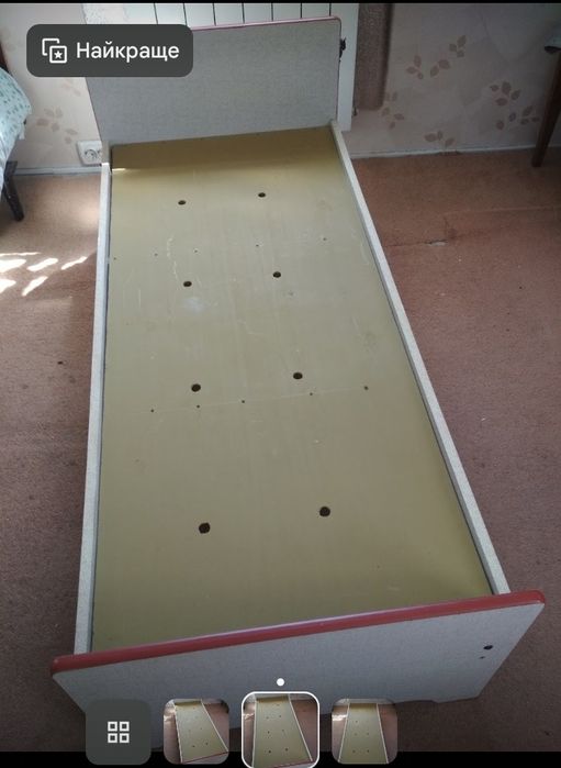 Ліжко Наталка, ліжко для дитини до 5 років, матрац