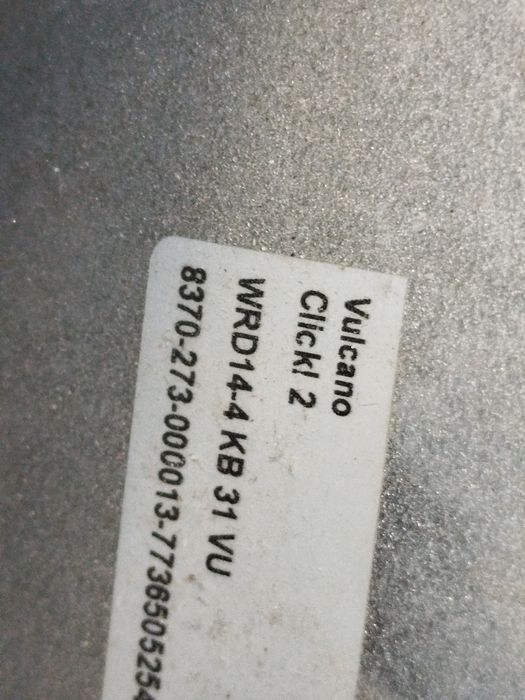 Esquentador Vulcano 2 não ventilado preparado para gás propano/butano