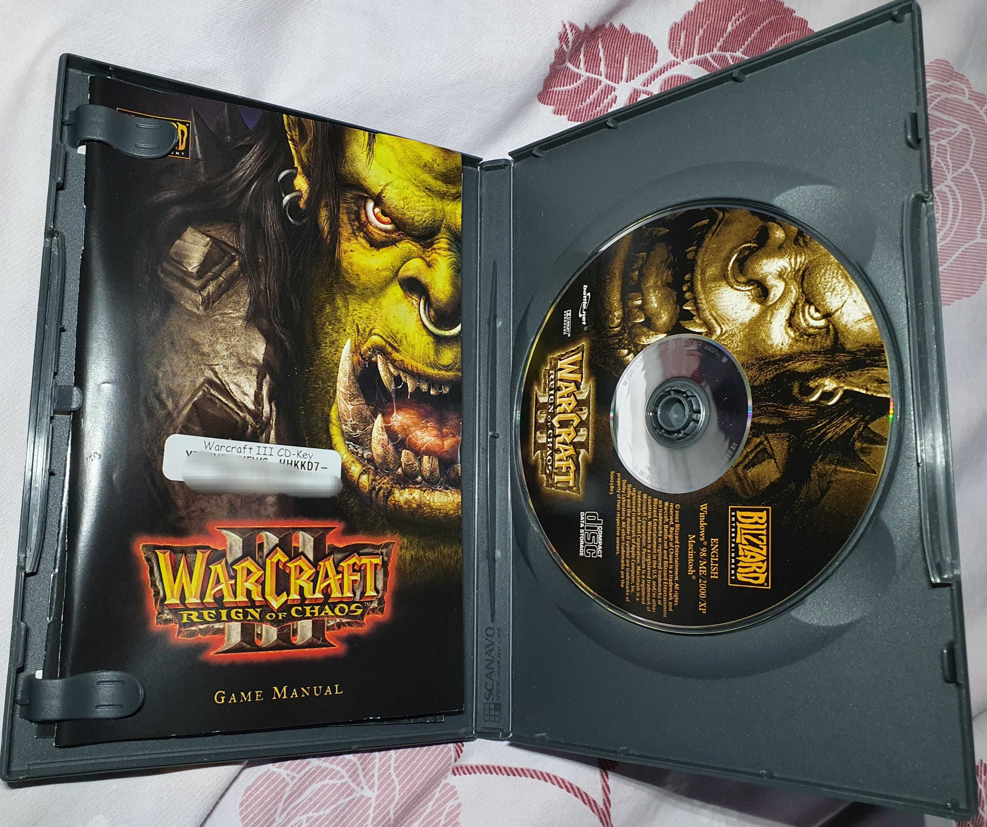 Gra komputerowa Warcraft 3 III Windows PC / Apple iMac Mac / MacBook