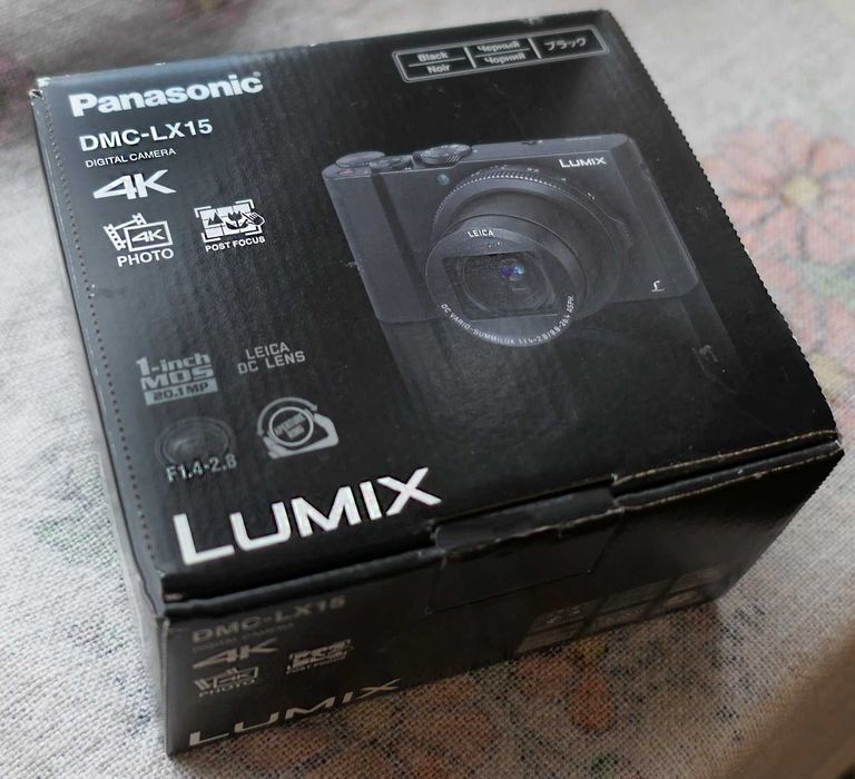 Продаю фотоапарат Panasonic Lumix DMC-LX15 (Акція на NY!)