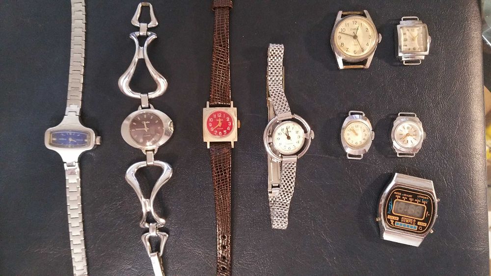 stare zegarki  9szt