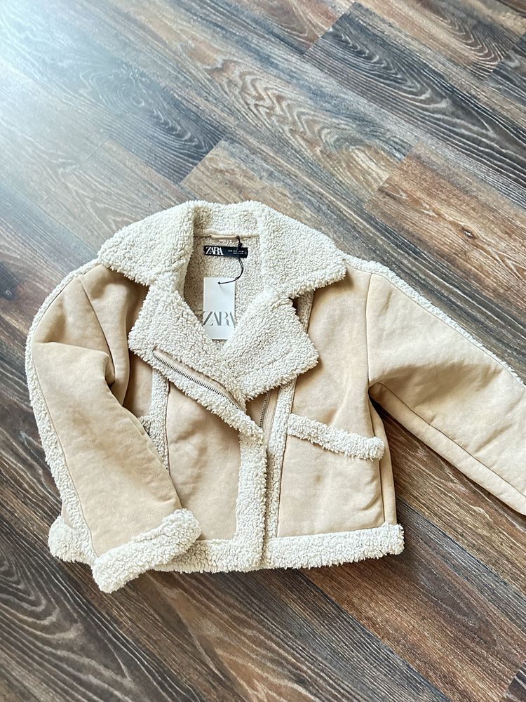 Дублянка вкорочена ZARA , авіатор
